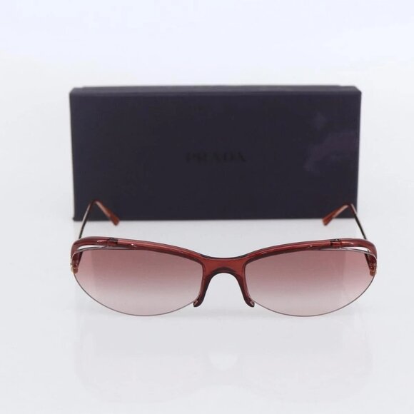 PRADA Sunglasses plastic Pink main image 4